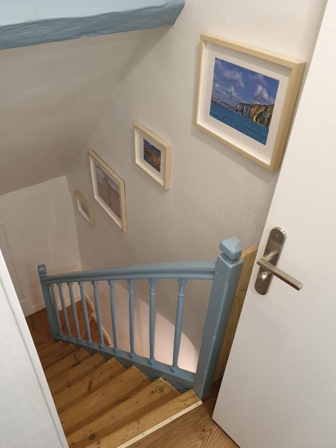 La Perle Bleue Apartment Dieppe Bagian luar foto